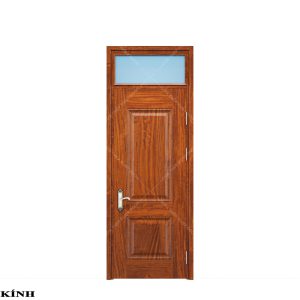 Cửa thép vân gỗ 1 cánh H12