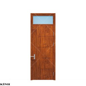 Cửa thép vân gỗ 1 cánh H10