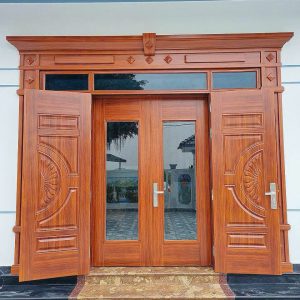 Cửa đi 2 lớp 1R4H11H4A+1R4HOK màu B1